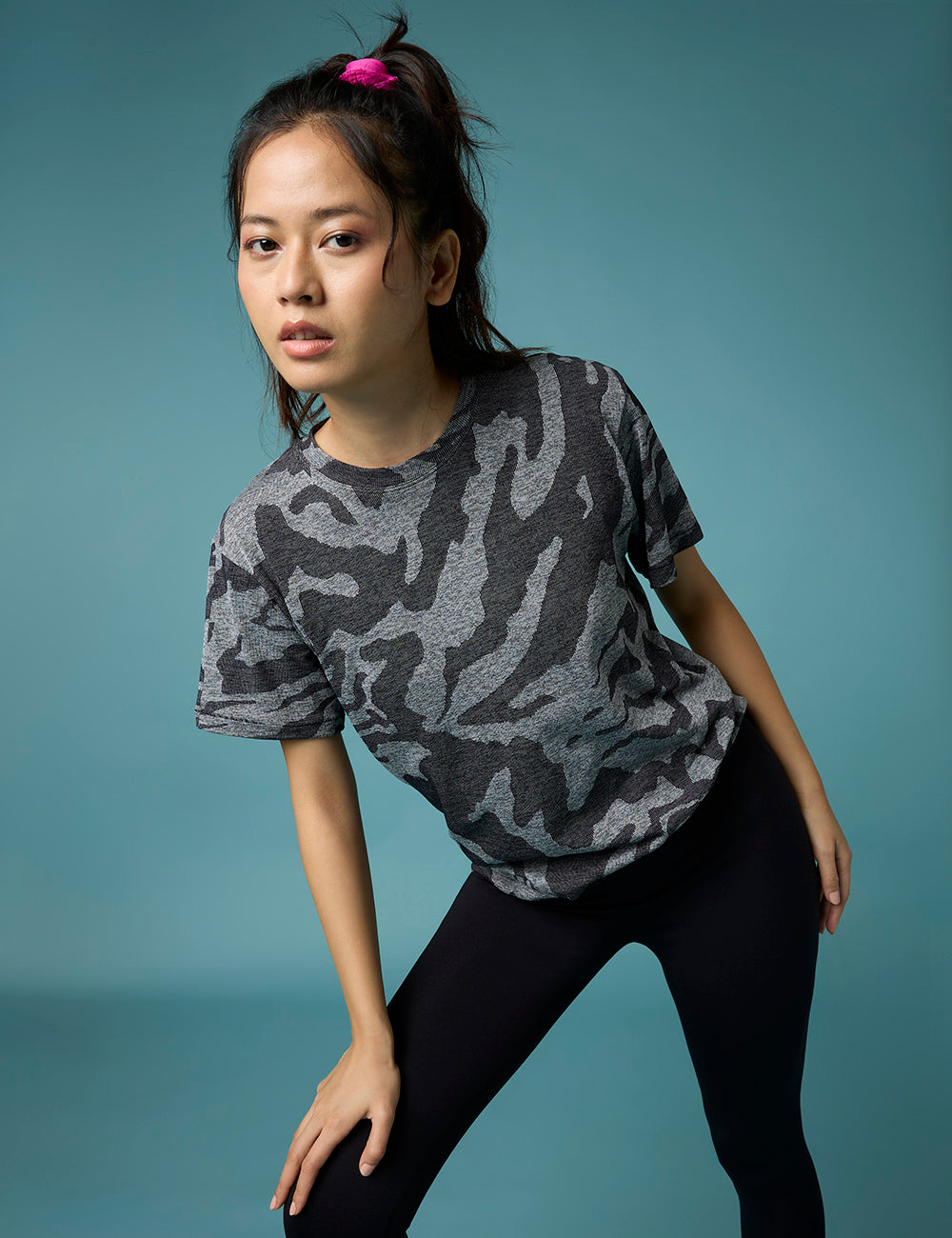 Oversized Camo Tee